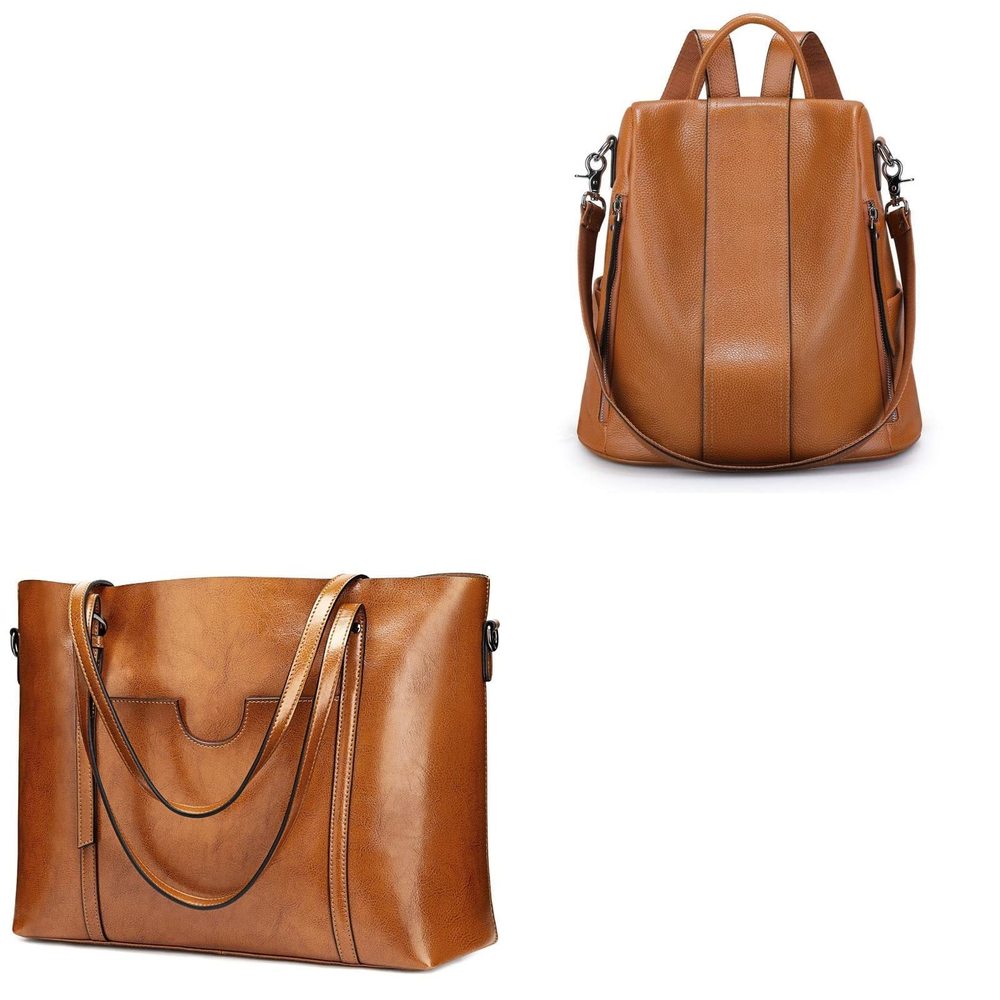 Real Textured Women’S Crossbody Handbags Satchel Bags With Pockets Compact